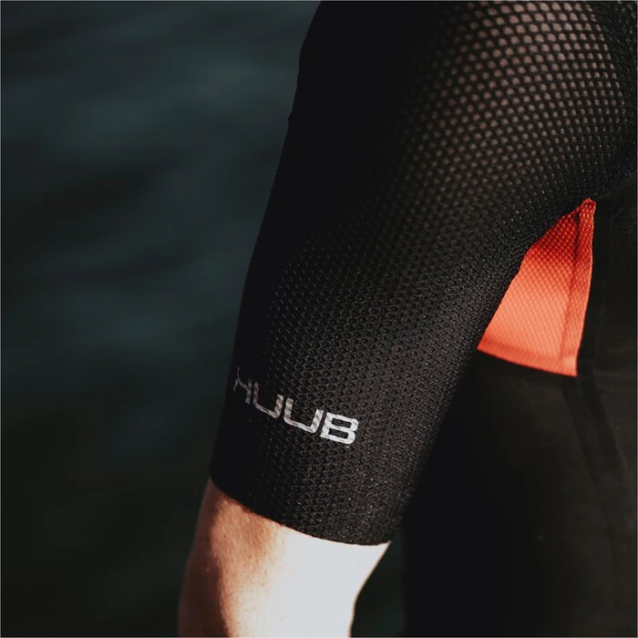 2024 Huub Mens Anemoi 2 SUB22 Bonded Tri Suit ANESUB22BG - Black / Graphite